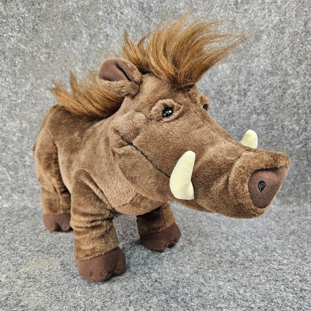 Build-A-Bear Workshop Disney The Lion King Pumbaa 16" Plush Toy